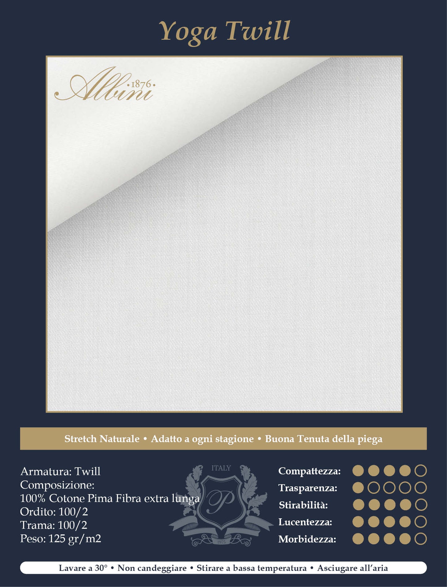 Camicia-Bianca-Yoga-Twill-Stretch-naturale-100_2-Albini-SCHEDA-TECNICA-persechini