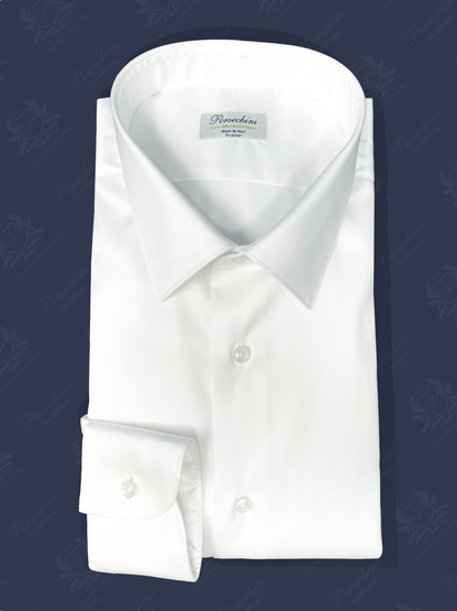 Camicia Bianca Twill 80/2 Easy Iron Anti-piega Persechini