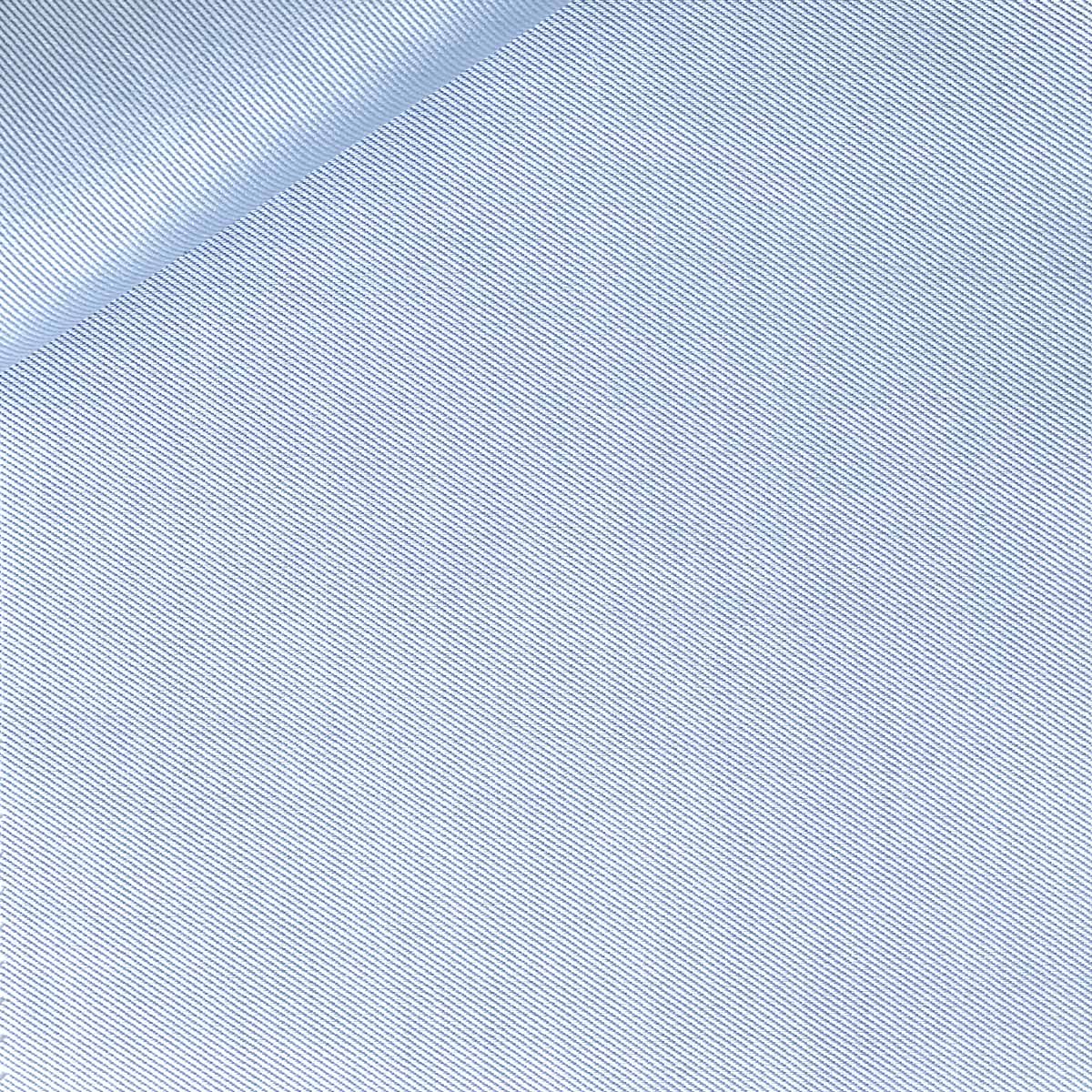Camicia azzurra  Antipiega Twill Easy Iron doppio ritorto
