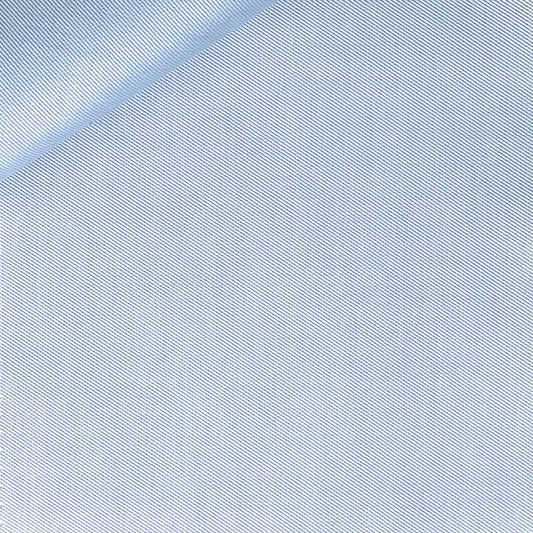 Camicia azzurra  Antipiega Twill Easy Iron doppio ritorto