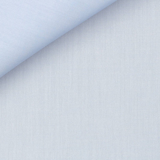 Camicia Azzurra Yoga Pin Point Stretch Naturale 100/2 | Albini