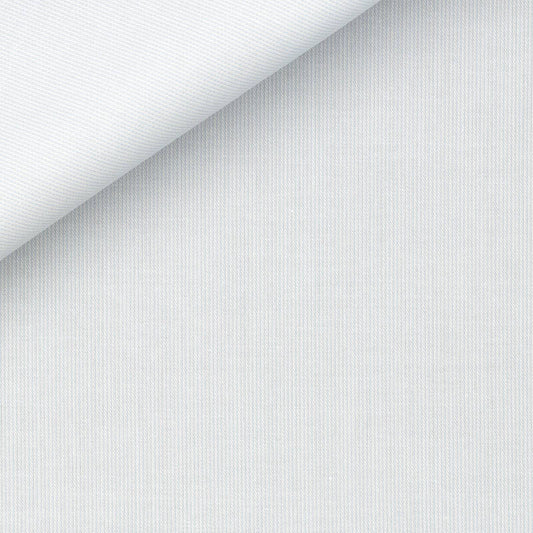 Camicia Riga Azzurra Gessata Fine Yoga Twill Fresh 70/1 | Albini